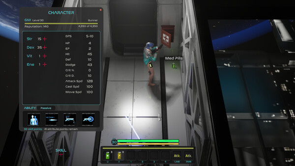 Скриншот 1 из игры ORBIT BREAK