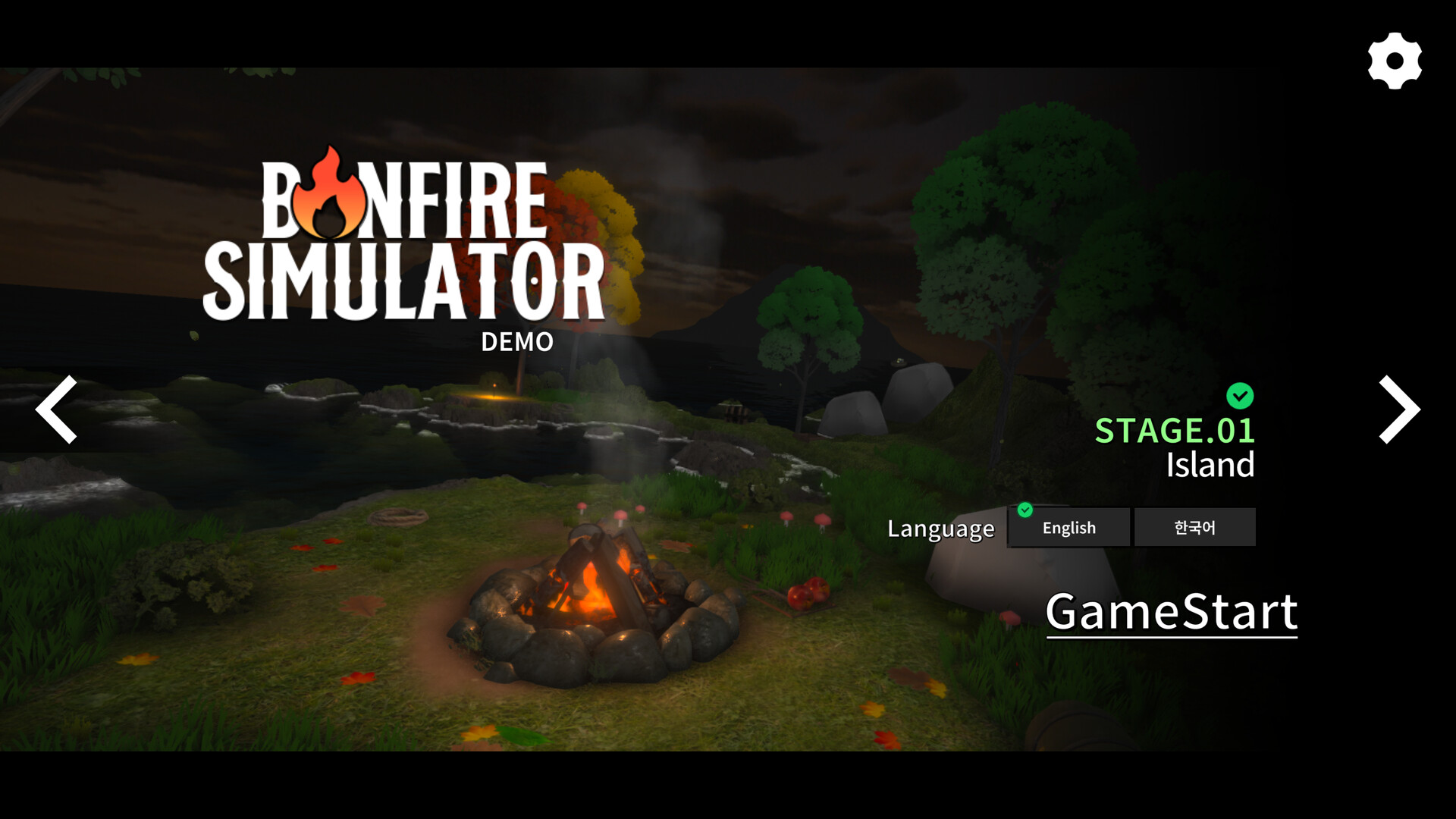 #1. BonFireSimulator Demo (Steam) Bởi: EhanCreative Inc.
