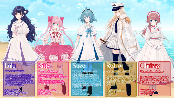 The Aquarium does not dance Special Edition Release Celebration Character Talk DLC (SP edition)