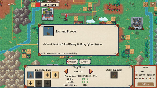 General Tactics: An Shi Rebellion screenshot 2
