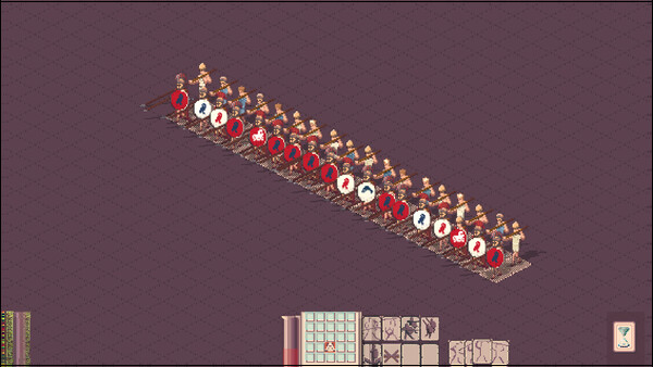 Screenshot of Pixel Formation gameplay showing in-action mechanics