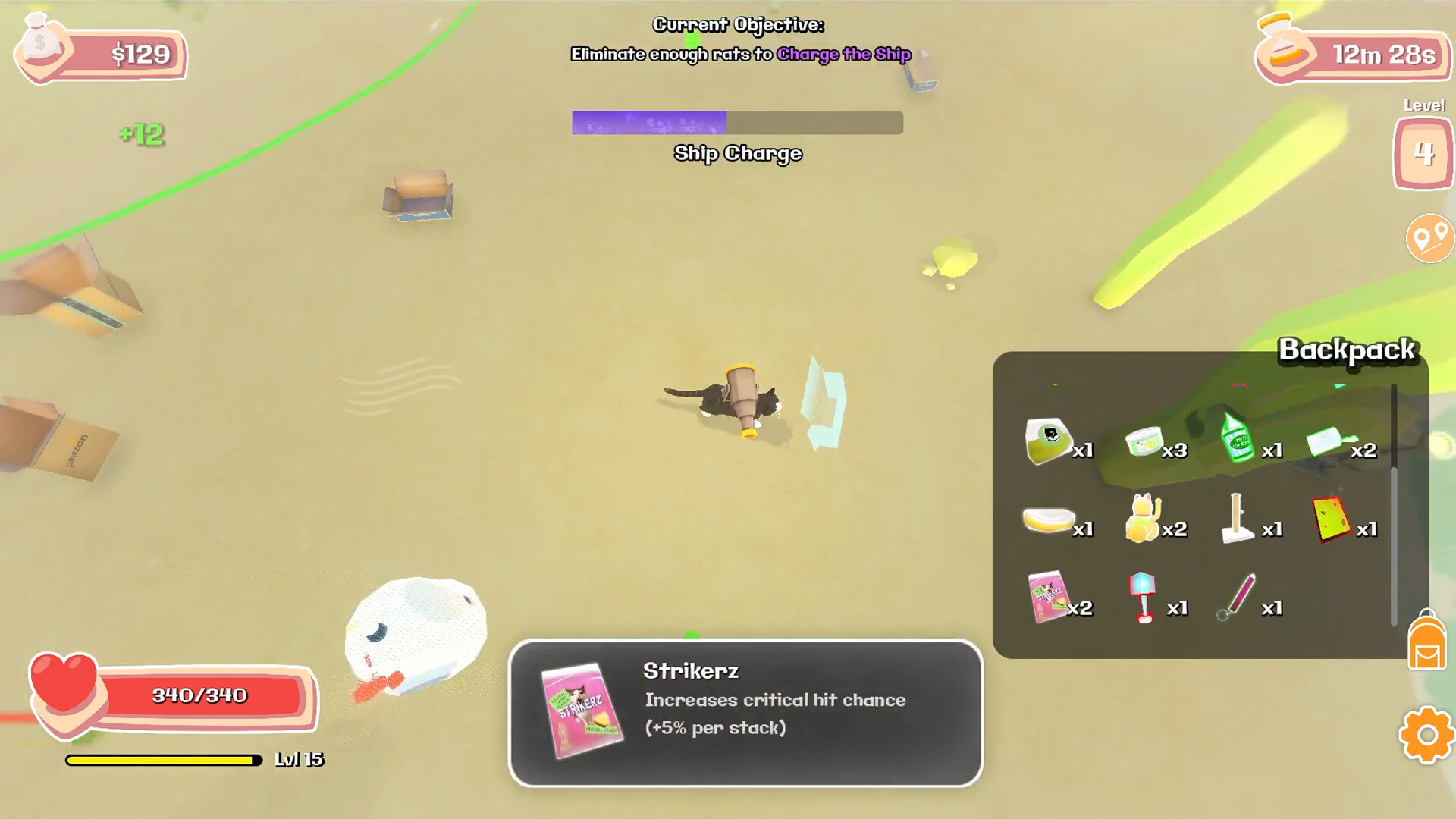 Cats Vs Rats screenshot #2