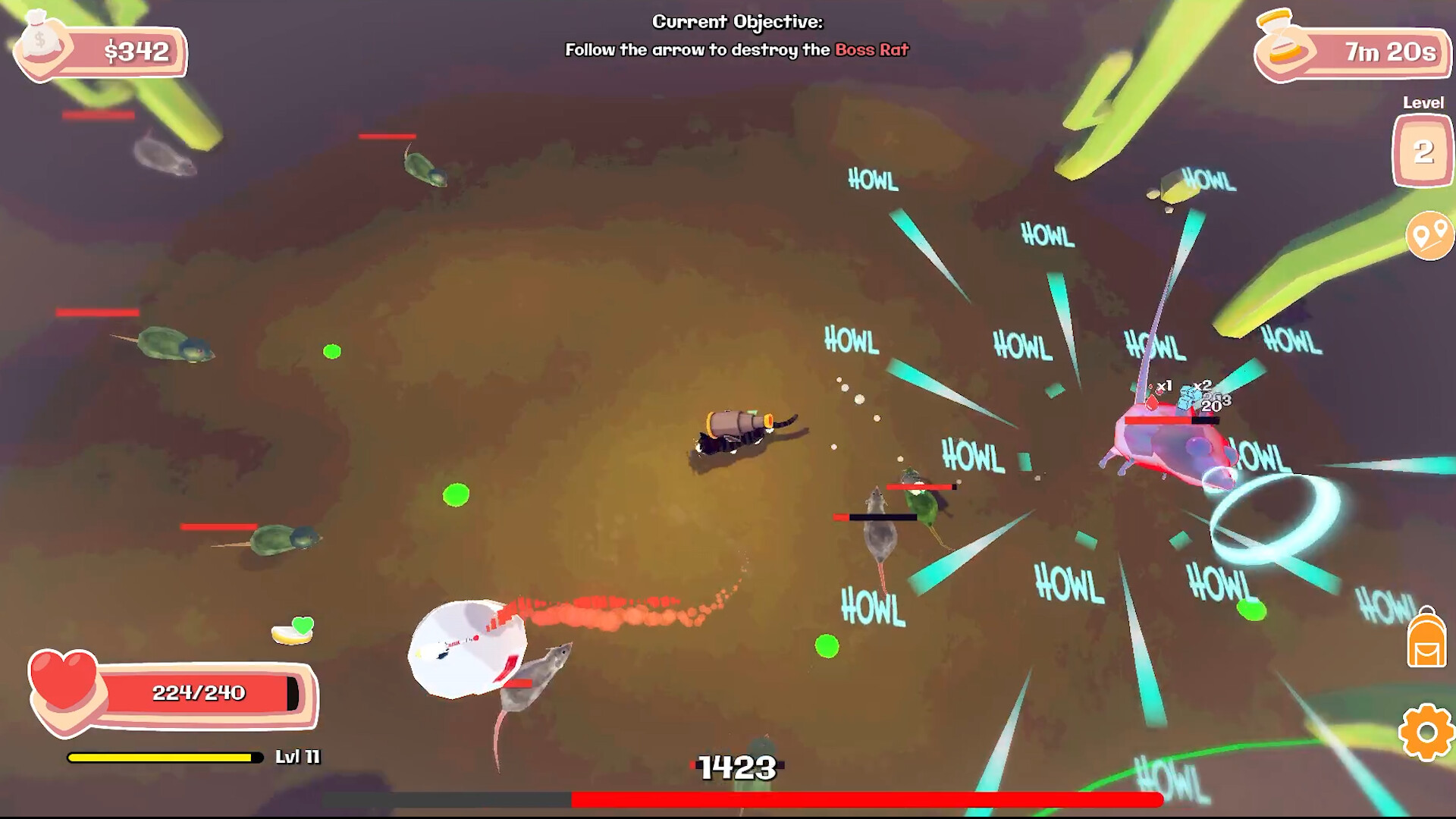 Cats Vs Rats screenshot #1