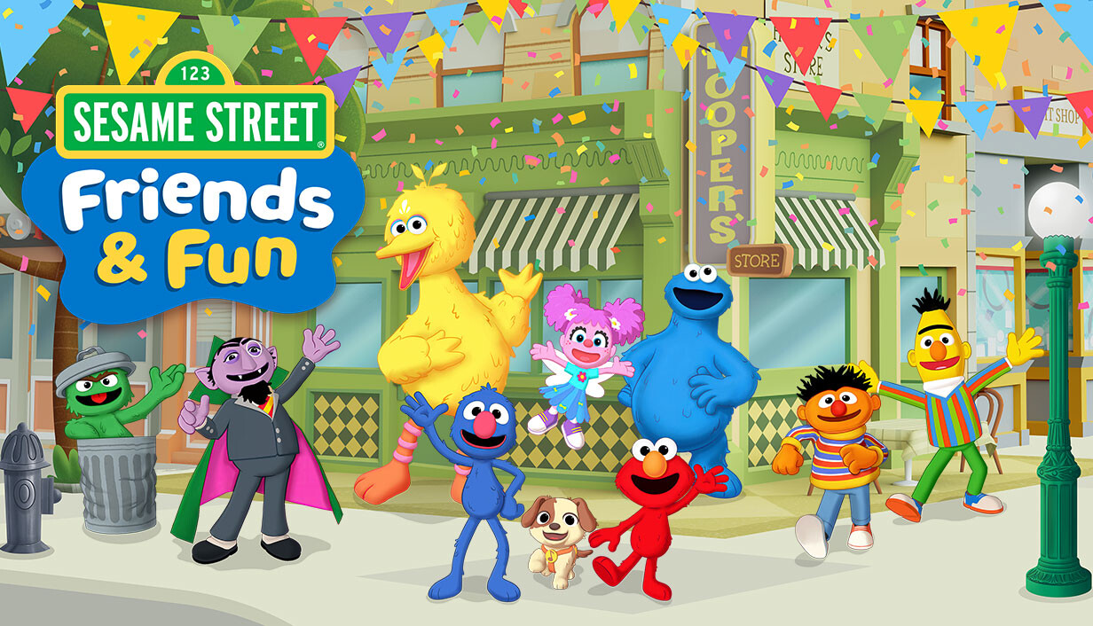 Sesame Street: Friends & Fun cover art