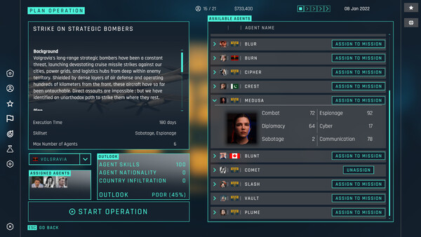 Скриншот 5 из игры Shadow Division: Spymaster
