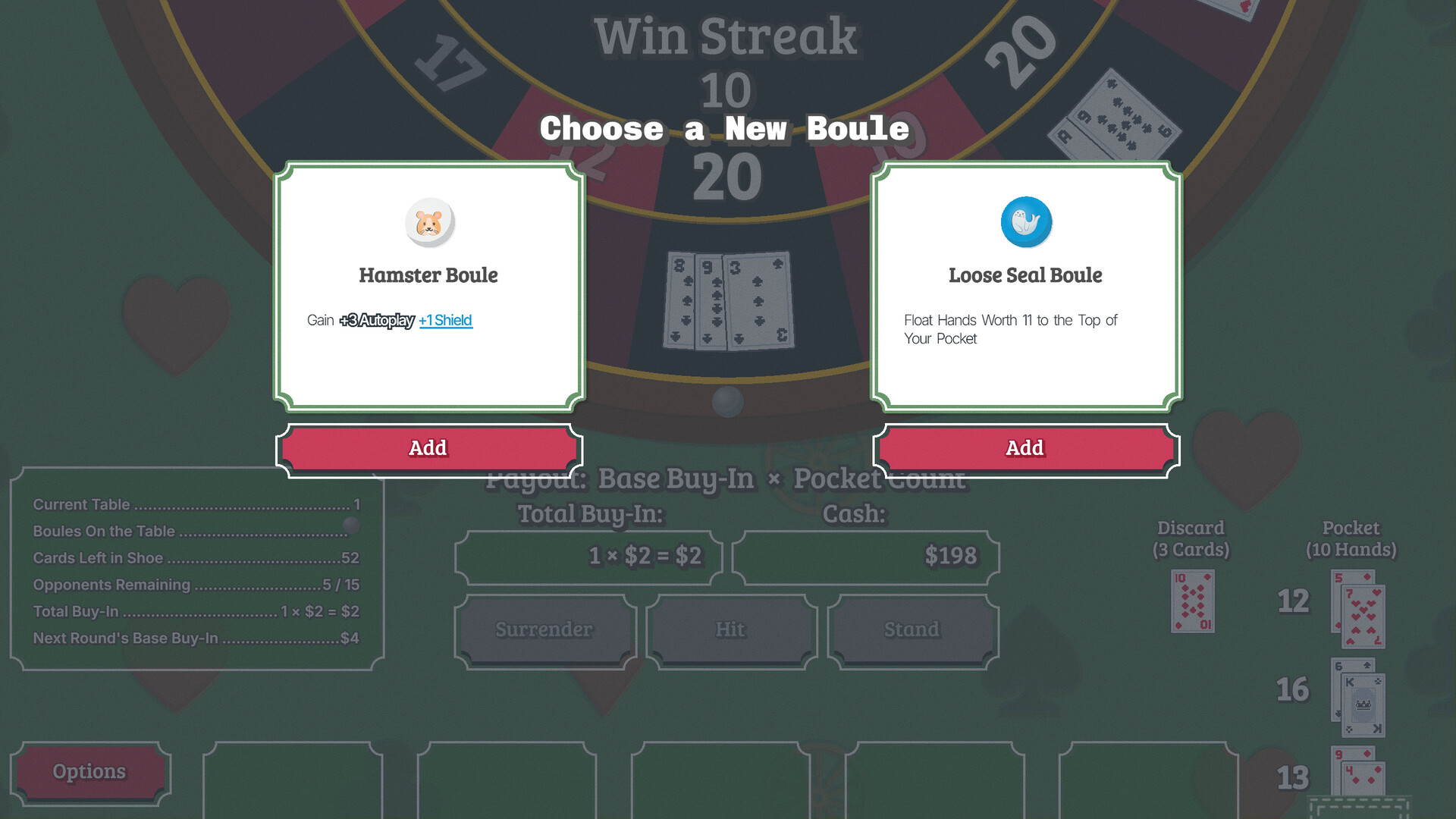 Blackjack Roulette screenshot #3
