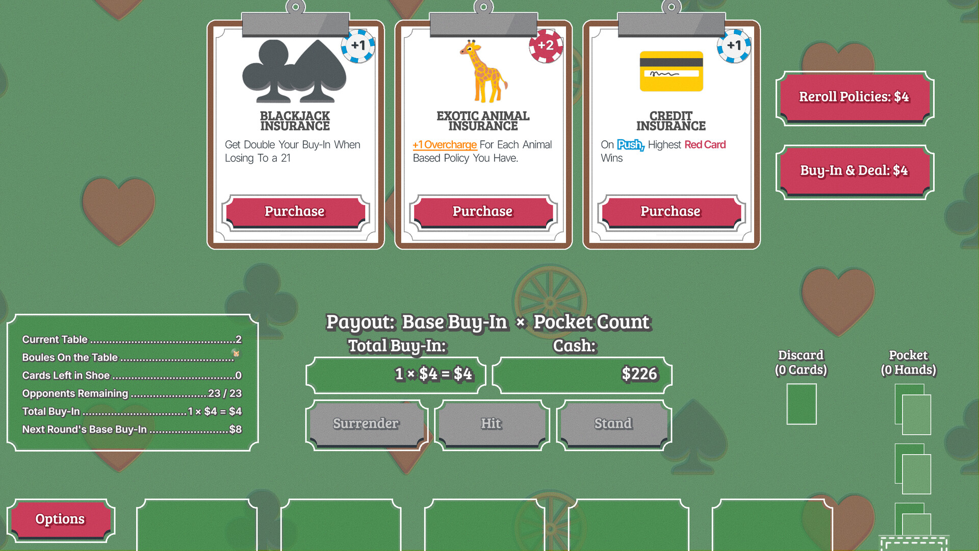 Blackjack Roulette screenshot #2