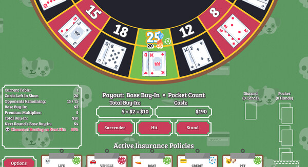 Blackjack Roulette screenshot 3