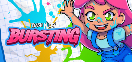 DASH n CRY: Bursting header art