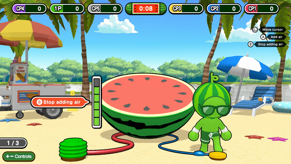 Hit! Spin! Watermelon Party - More Watermelon Paradise