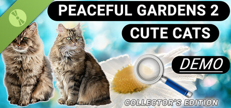 Peaceful Gardens 2: Cute Cats Demo Header Image