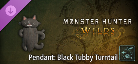 Monster Hunter Wilds - Pendant: Black Tubby Turntail