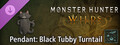 Monster Hunter Wilds - Pendant: Black Tubby Turntail