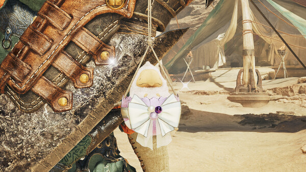 Monster Hunter Wilds - Pendant: Purple Rock-a-Baby screenshot 1