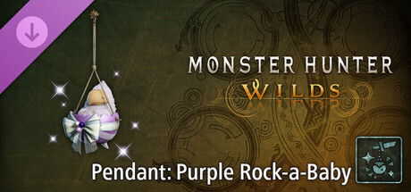 Monster Hunter Wilds - Pendant: Purple Rock-a-Baby