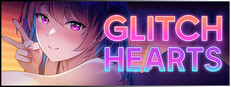 Glitch Hearts Banner