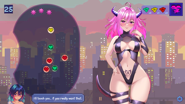 Glitch Hearts game for windows Pc 1