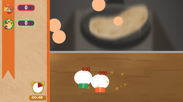 Screenshot of Bon Apeti gameplay showing in-action mechanics