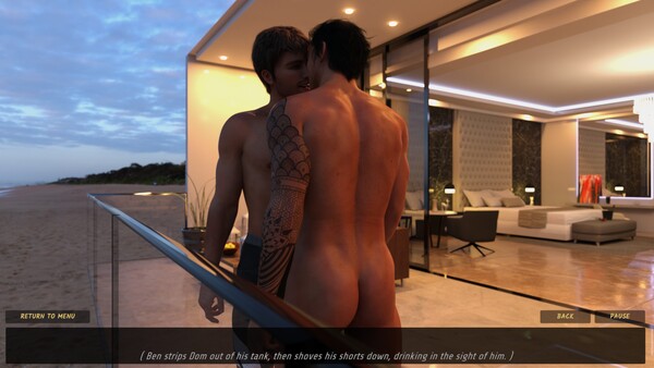 Screenshot 3 of Sex Game - Gay Affair - Episode 2 - more gameplay footage