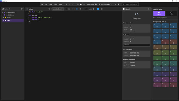 KeySorterfor windows and Linux 1