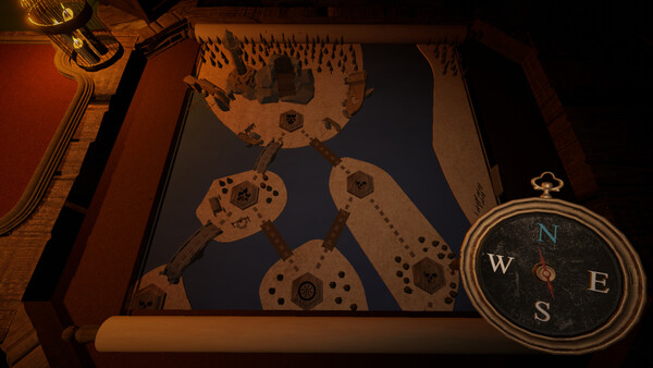 Screenshot of The Tavern at the End of the Road gameplay showing in-action mechanics