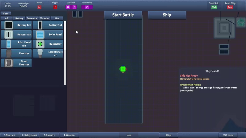 ModularSpaceshipProject video 2