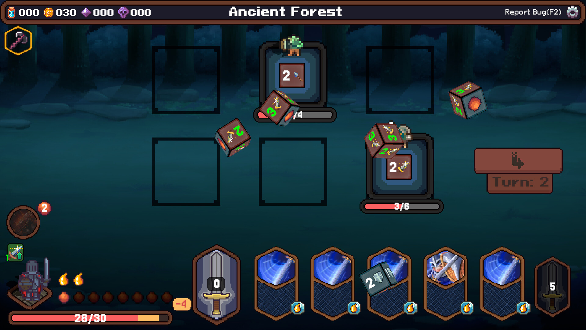 Dice Card Heroes Demo screenshot 1