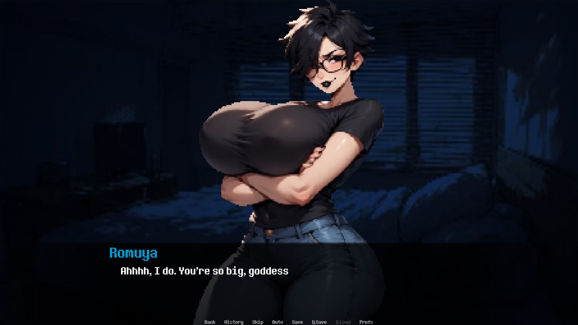 My Hot Goth Roommate Became My Goonmate 2 screenshot #1