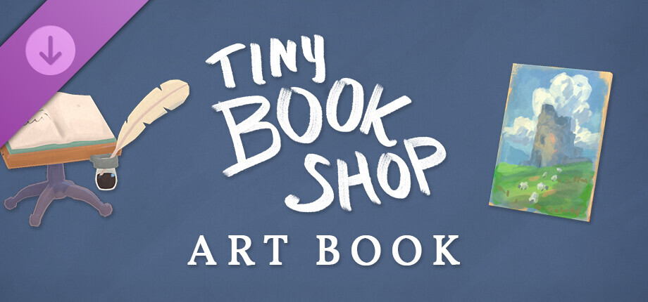 Tiny Bookshop Digital Artbook cover art