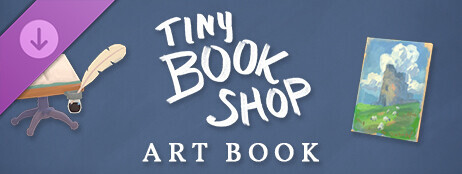 Tiny Bookshop Digital Artbook cover art