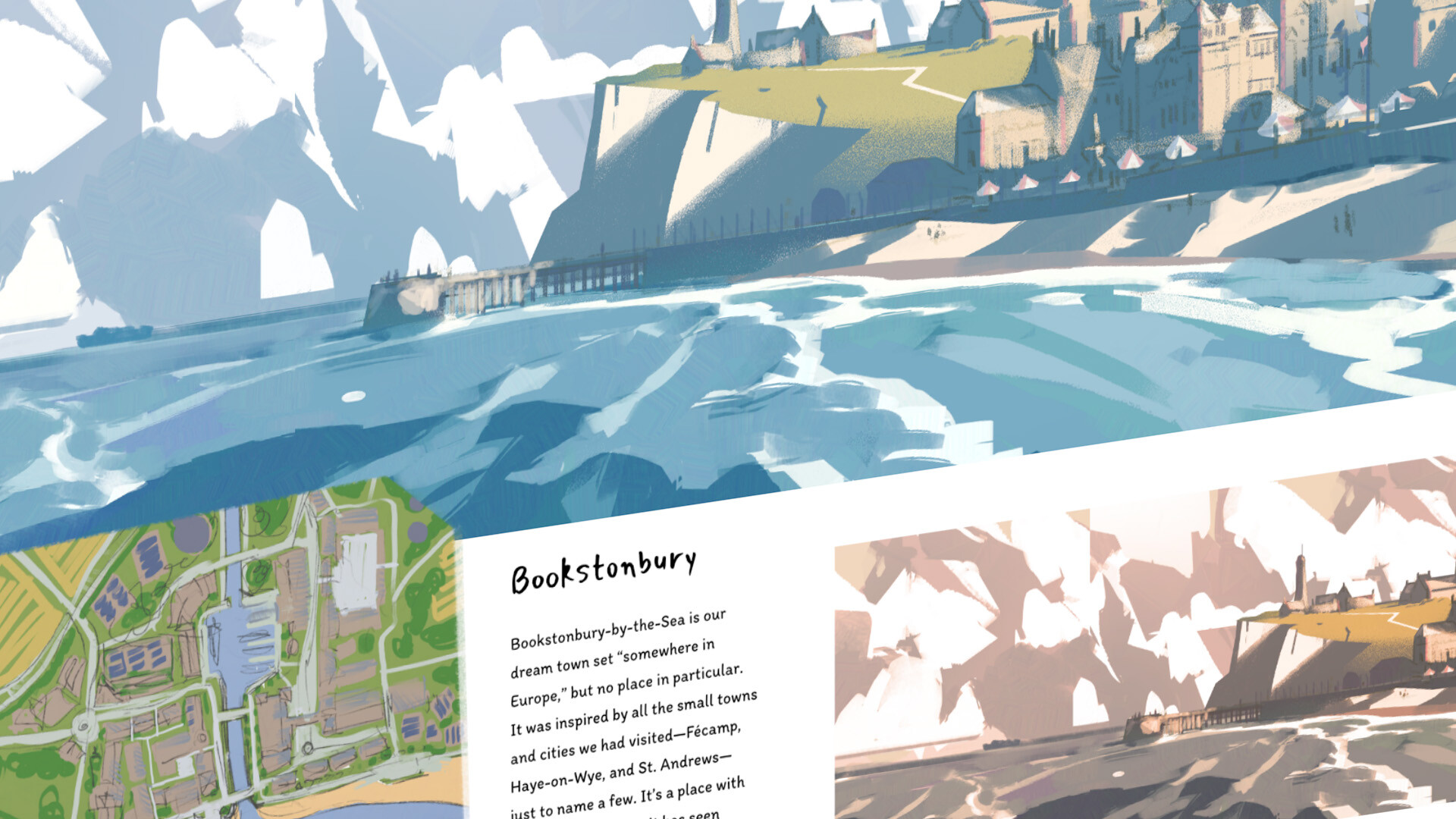 #2. Tiny Bookshop Digital Artbook (Steam) By: Skystone Games