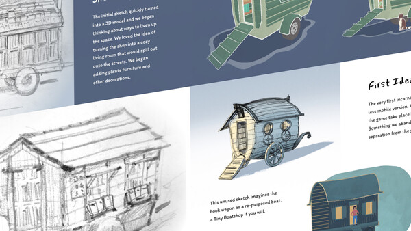 Tiny Bookshop Digital Artbook