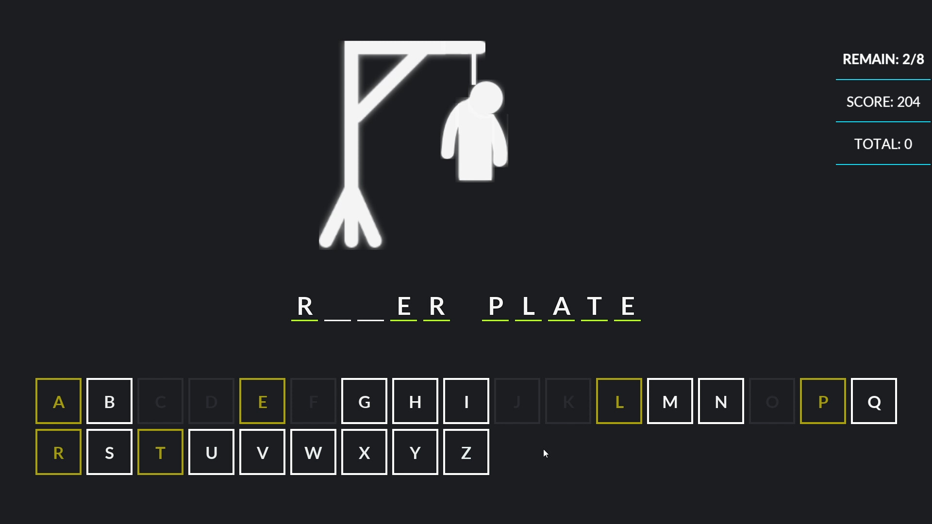 Hangman Pro screenshot #1