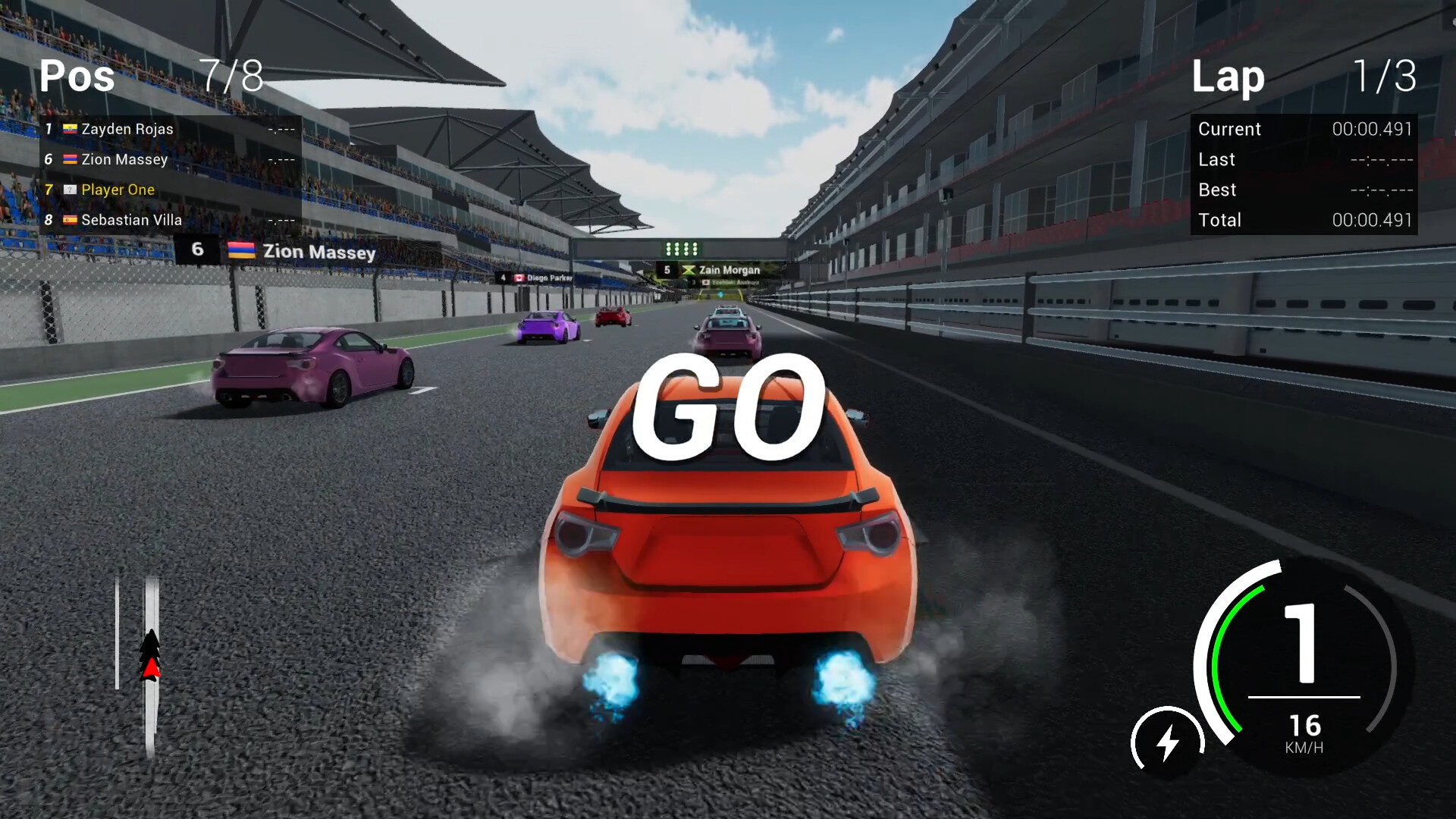 Car Race Simulator screenshot #5
