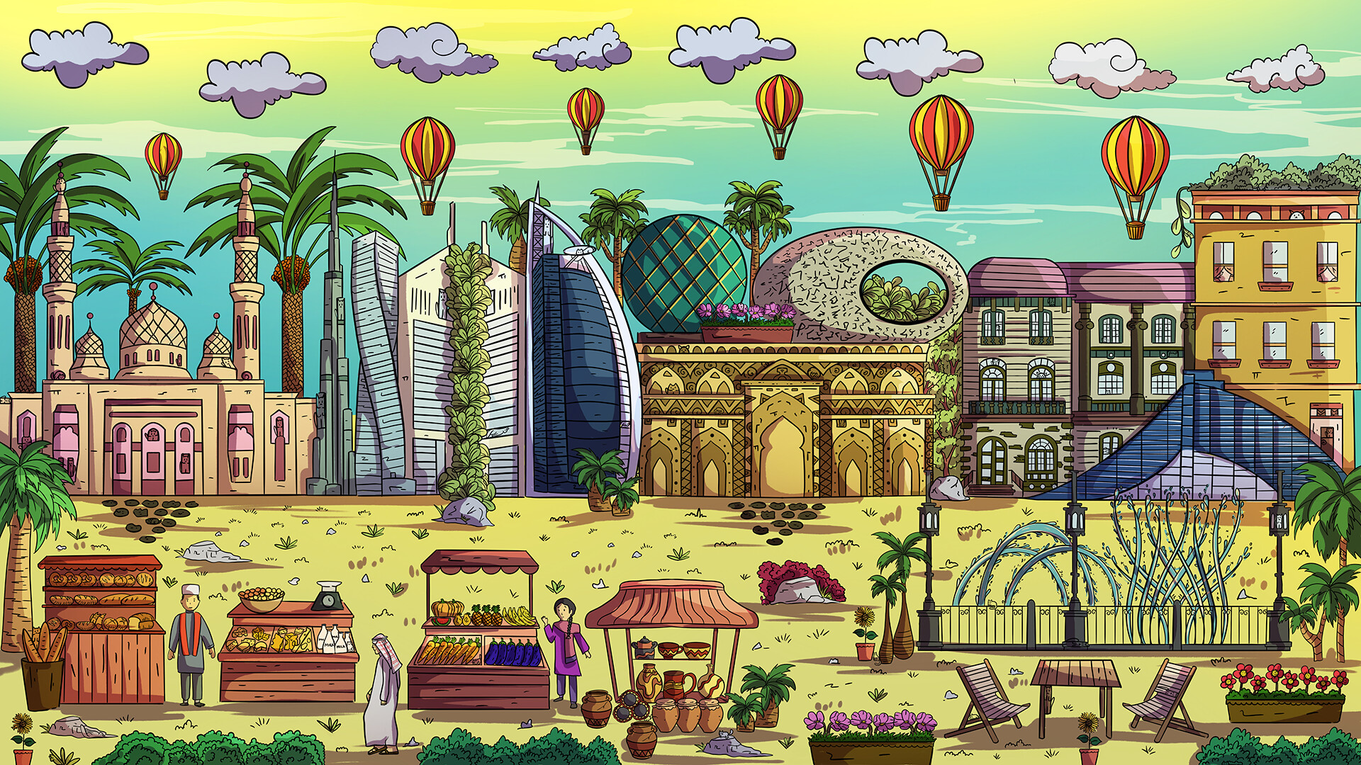 100 Dubai Cats - Artbook Featured Screenshot #1