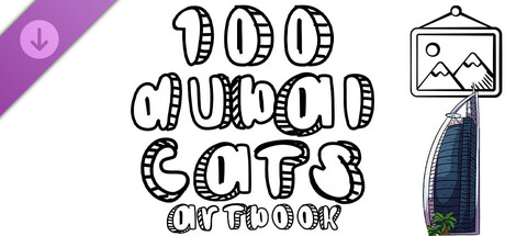 100 Dubai Cats  - Artbook banner image