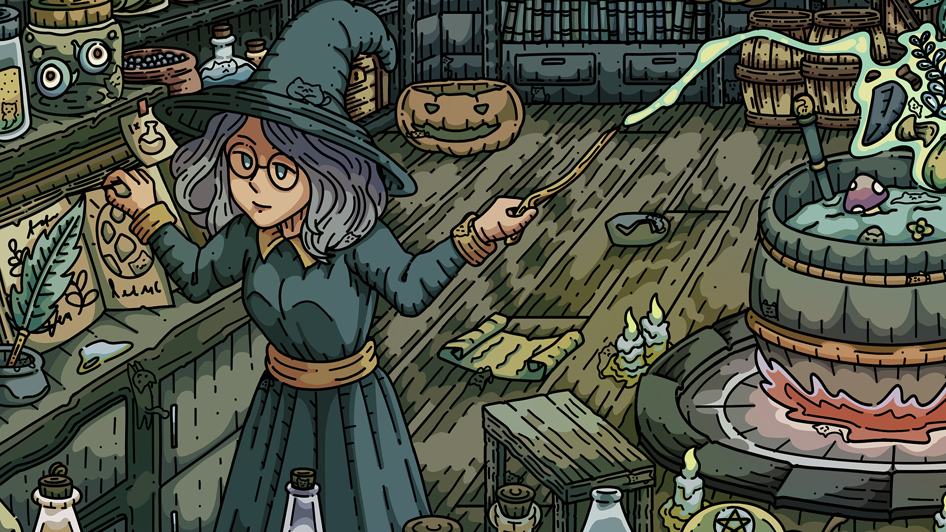 100 Witch Cats Soundtrack Featured Screenshot #1