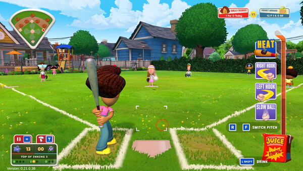 Backyard Baseball スクリーンショット