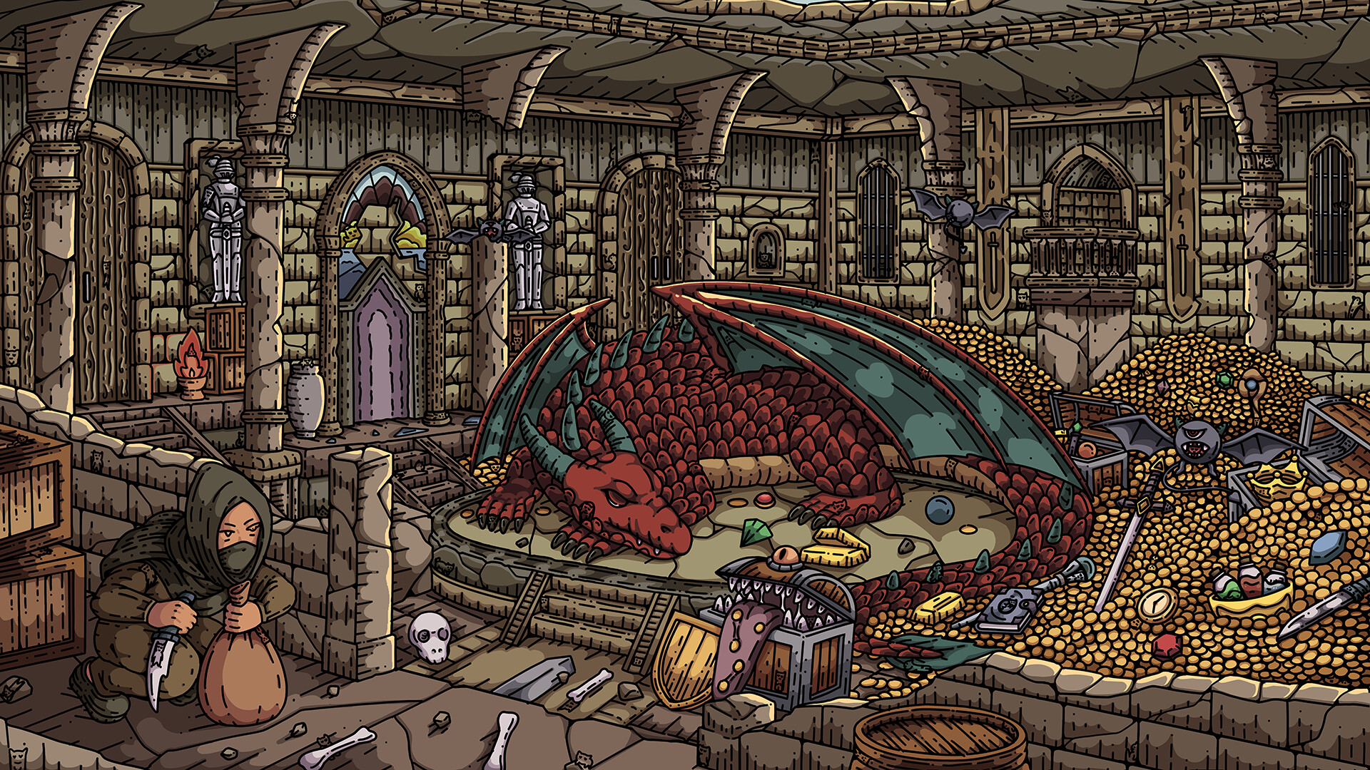 100 Ruin Cats  - Artbook Featured Screenshot #1