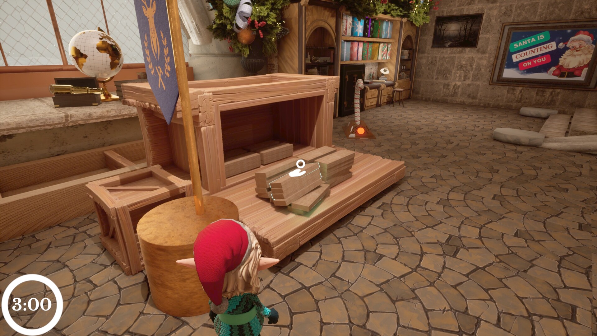 『North Pole Workshop』のスクリーンショット