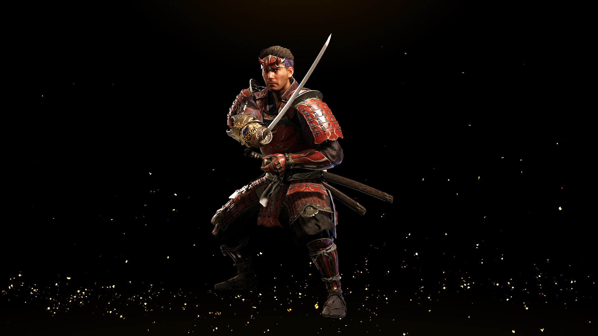 Onimusha: WotS - Outfit for Musashi: Red Armorのスクリーンショット 1