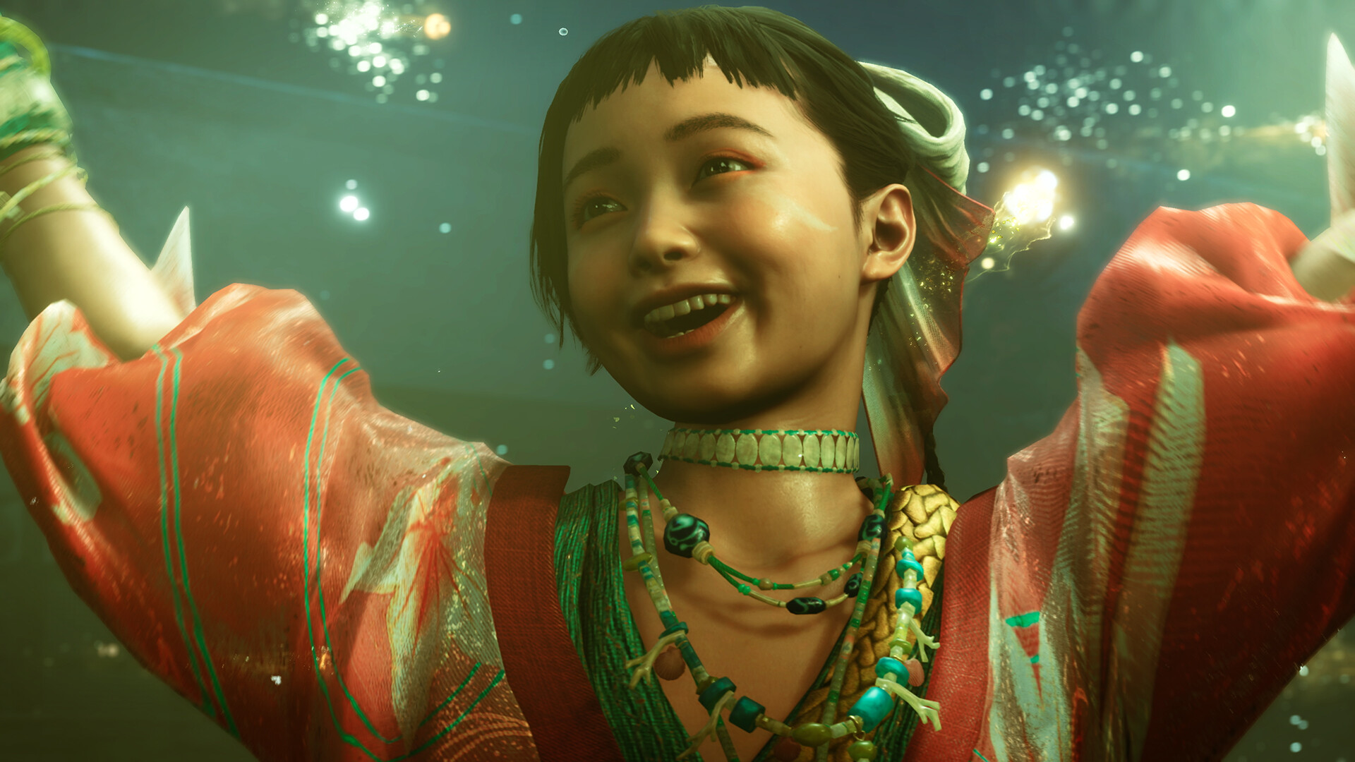 Onimusha: WotS - Outfit for Okuni: Goldfish Dance Featured Screenshot #1
