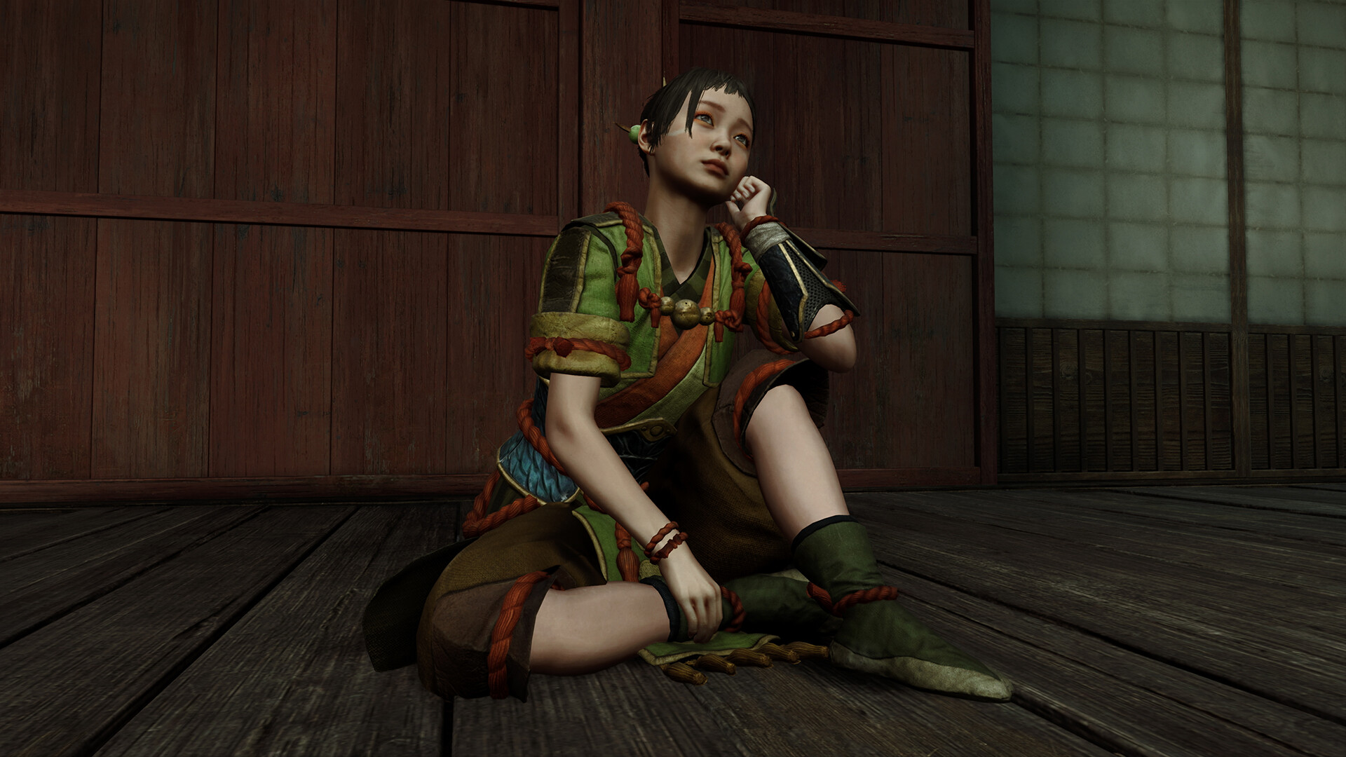 Onimusha: WotS - Outfit for Okuni: Yomogi's Dance