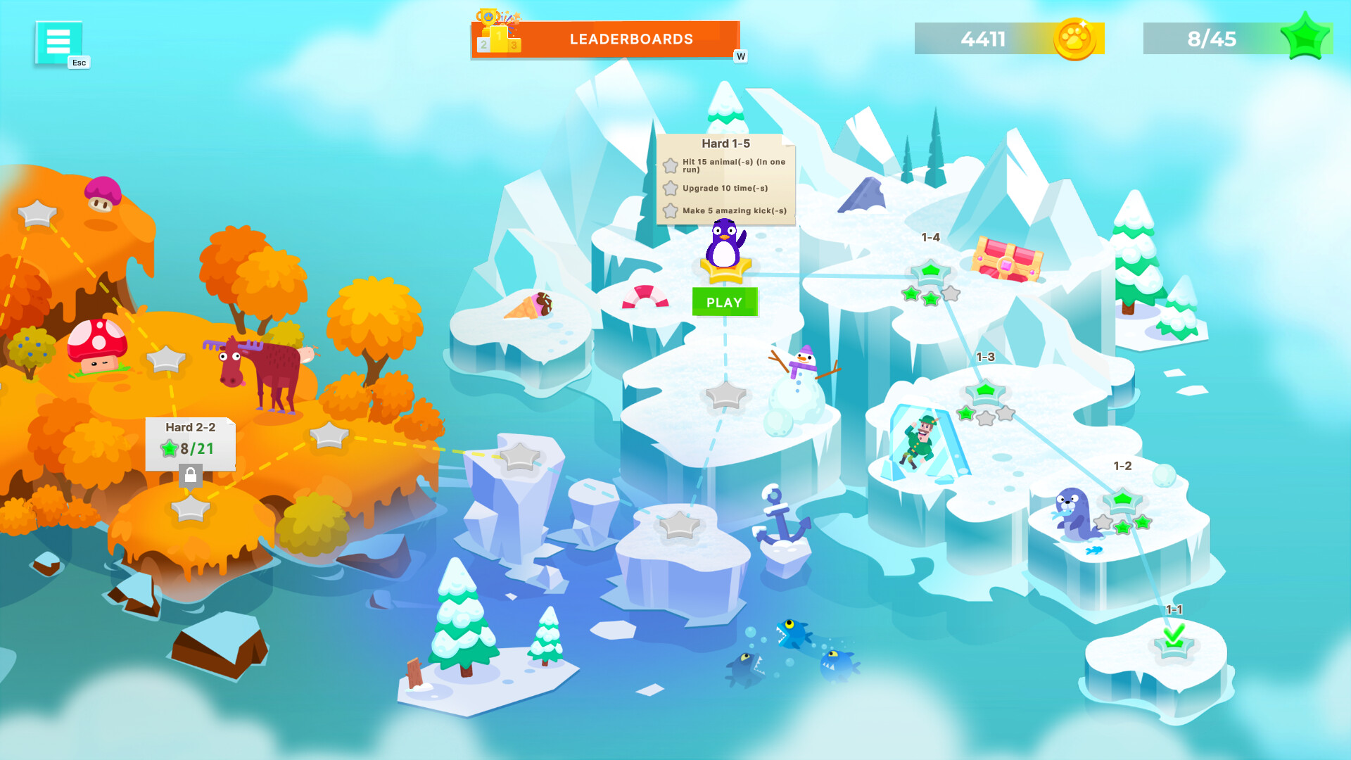 Bouncemasters 2: Pengu Throw Featured Screenshot #1
