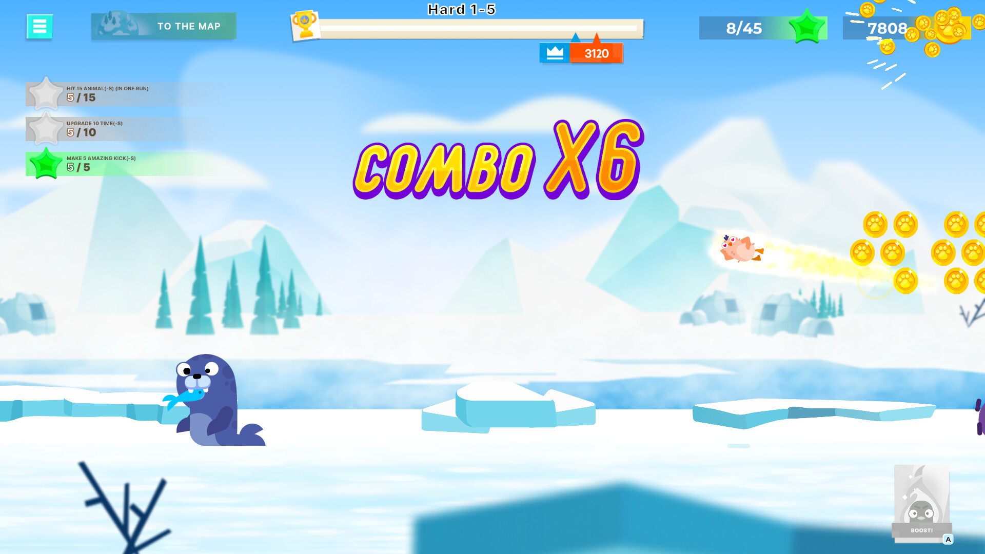 Bouncemasters 2: Pengu Throw screenshot #7