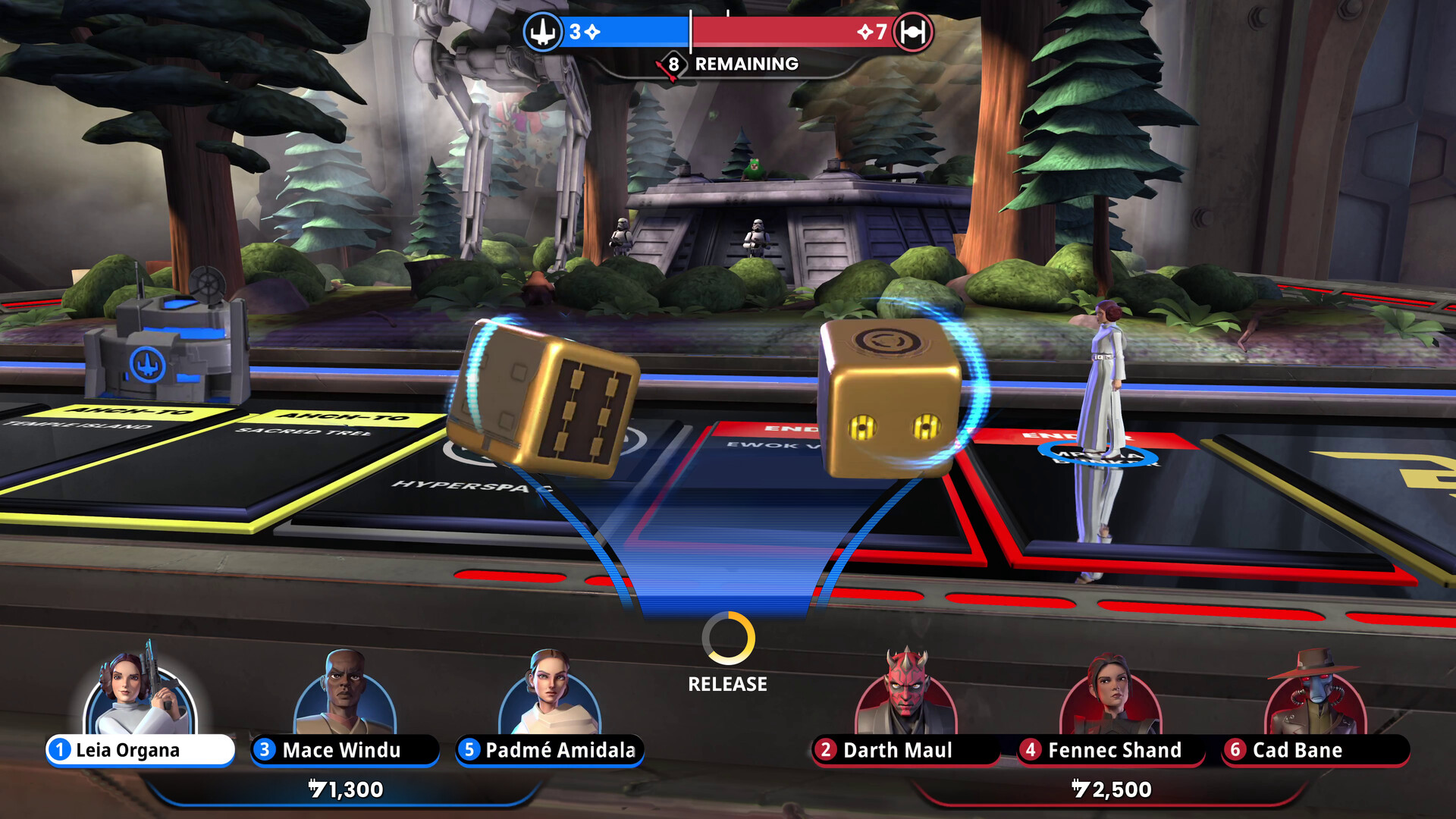 Monopoly: Star Wars™ Heroes vs. Villains image 3