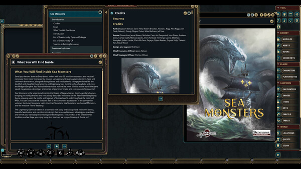 Fantasy Grounds - Sea Monsters