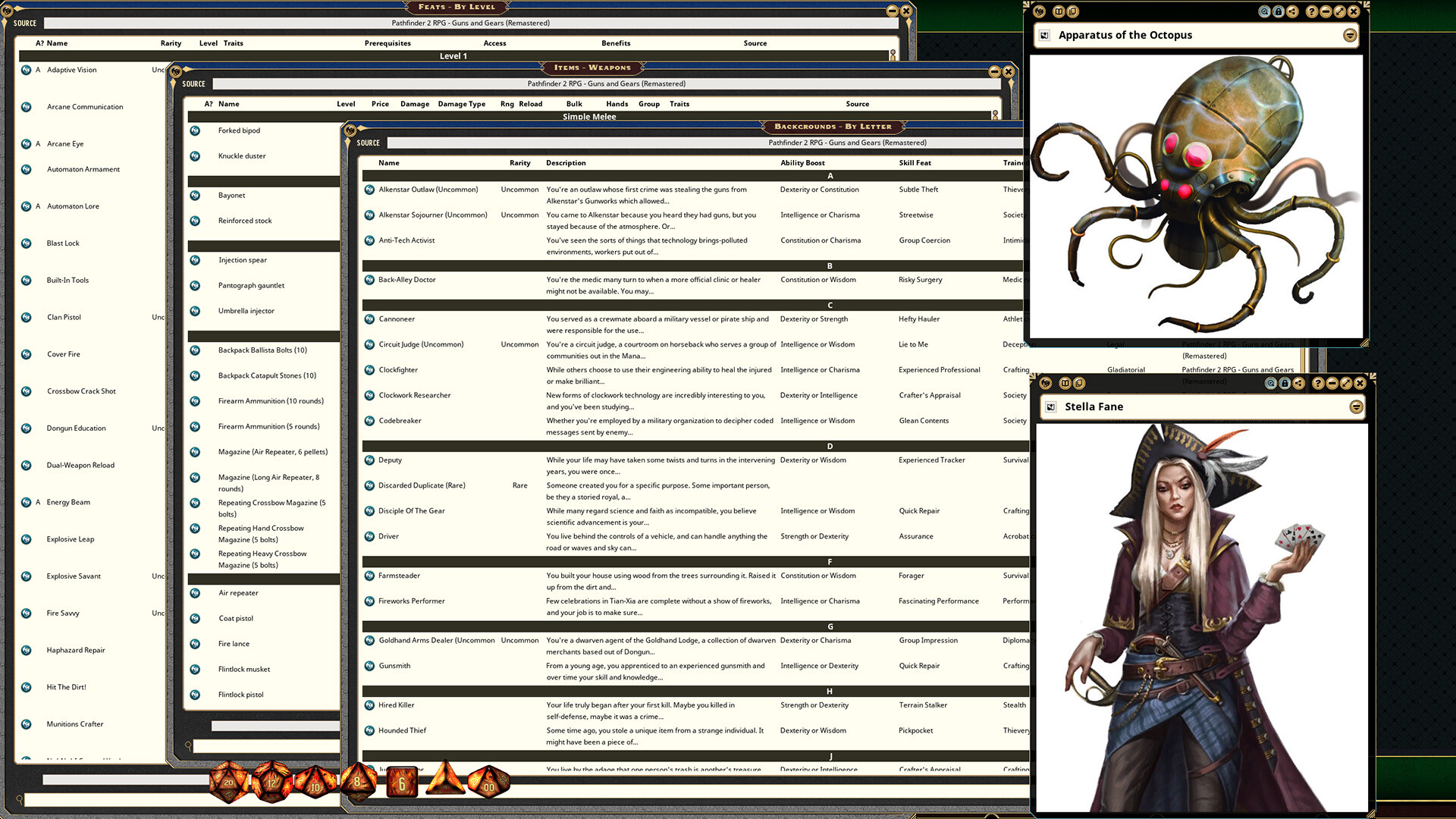 #1. Fantasy Grounds - Pathfinder 2 RPG - Guns & Gears (Remaster) (Steam) 来自: SmiteWorks USA, LLC
