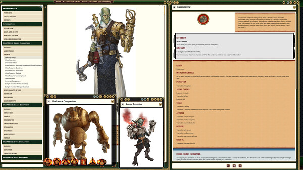 Fantasy Grounds - Pathfinder 2 RPG - Guns & Gears (Remaster)