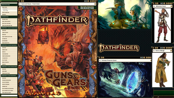 Fantasy Grounds - Pathfinder 2 RPG - Guns & Gears (Remaster)